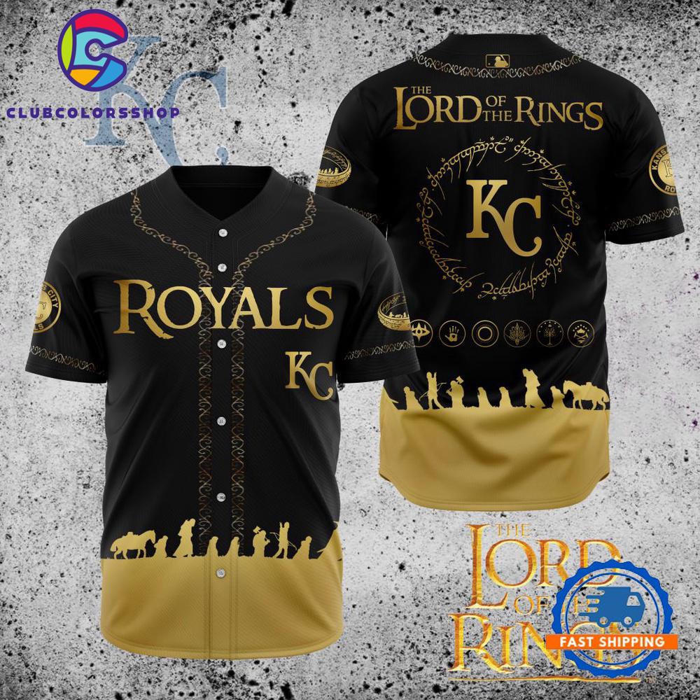 MLB Kansas City Royals The Lord Of The Rings Baseball Jersey
