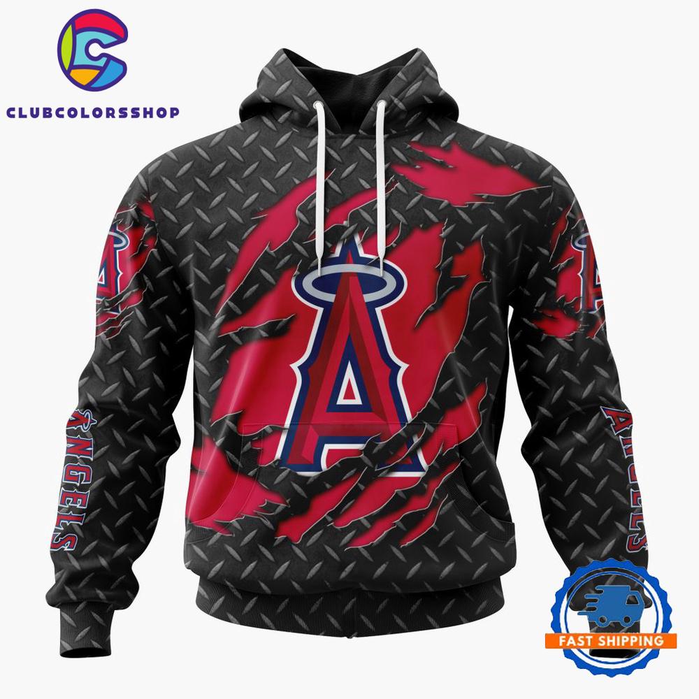 MLB Los Angeles Angels Special Black Metal Design Hoodie, TShirt, Sweatshirt