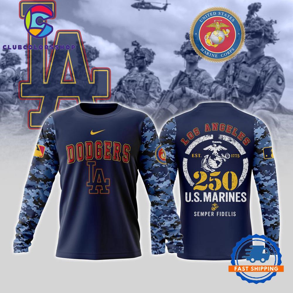 MLB Los Angeles Dodgers USMC 250th Birthday Design T Shirt, Hoodie, Sweatshirt MLB Los Angeles Dodgers USMC 250th Birthday Design T Shirt, Hoodie, Sweatshirt