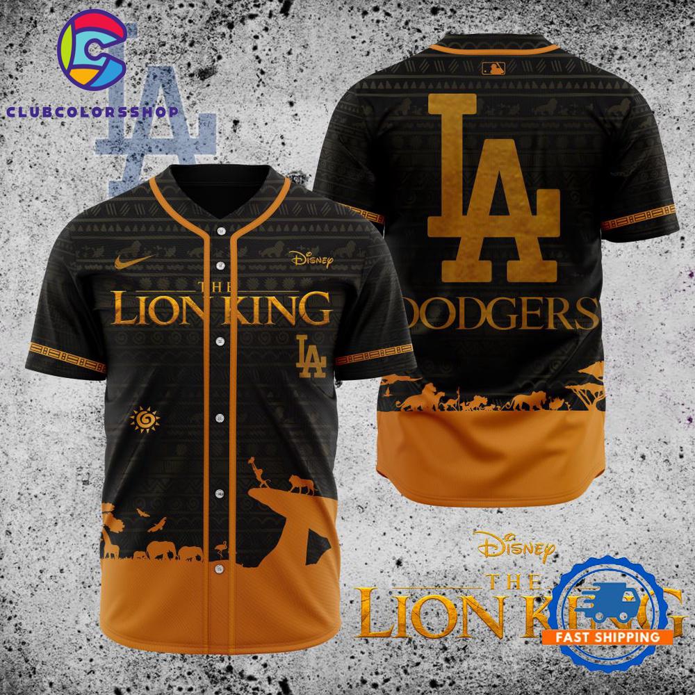 MLB Los Angeles Dodgers x The Lion King Baseball Jersey