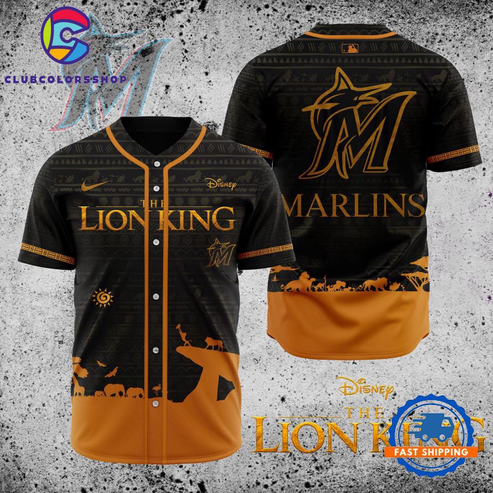 MLB Miami Marlins x The Lion King Baseball Jersey