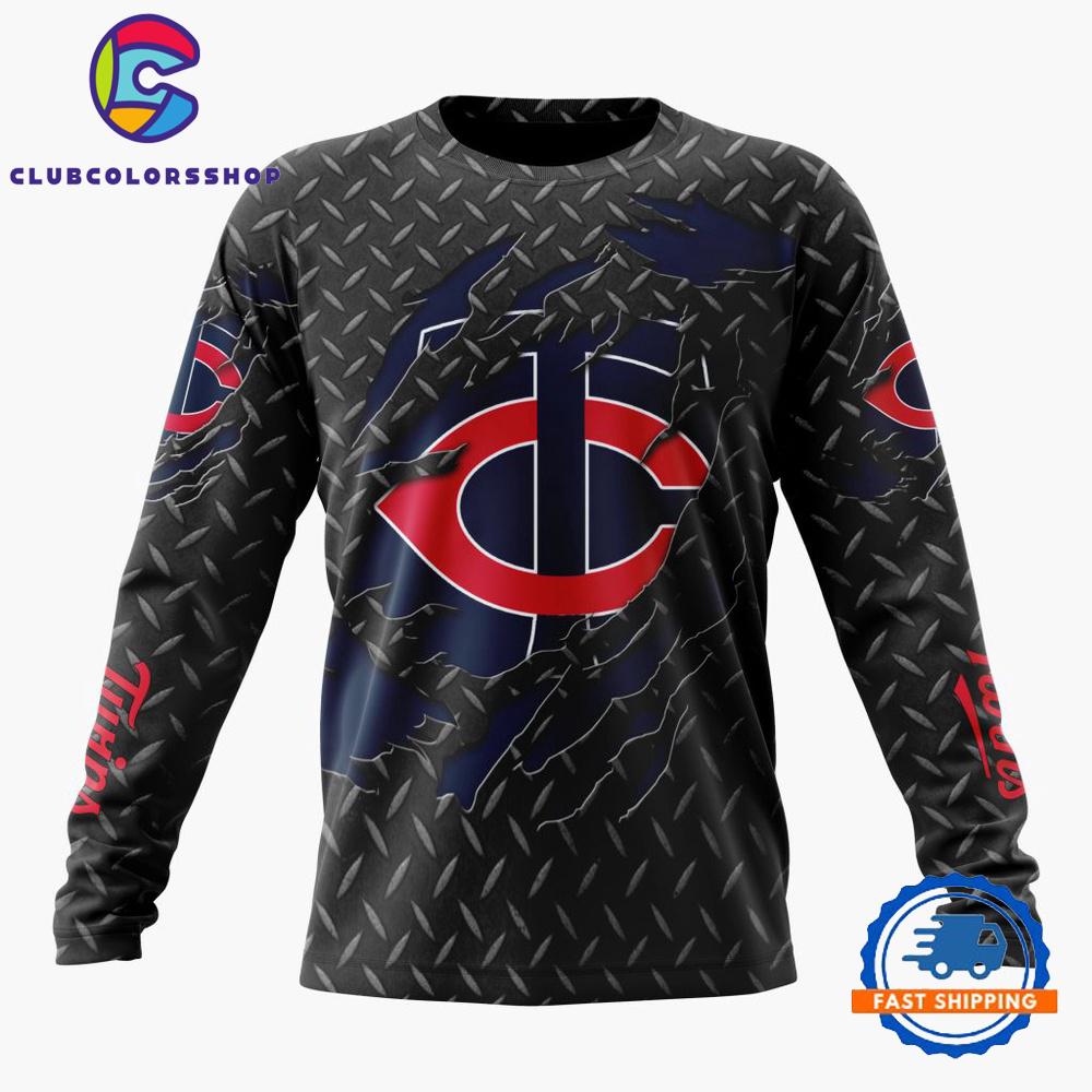 MLB Minnesota Twins Special Black Metal Design Hoodie, TShirt, Sweatshirt MLB Minnesota Twins Special Black Metal Design Hoodie, TShirt, Sweatshirt