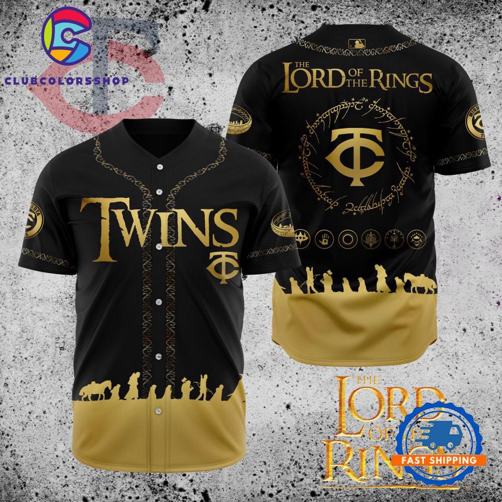 MLB Minnesota Twins The Lord Of The Rings Baseball Jersey