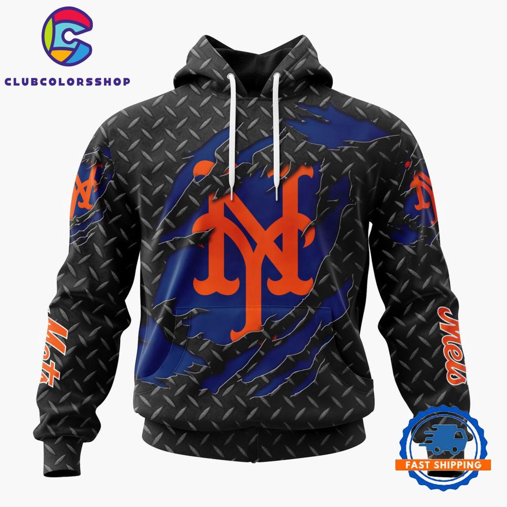MLB New York Mets Special Black Metal Design Hoodie, TShirt, Sweatshirt