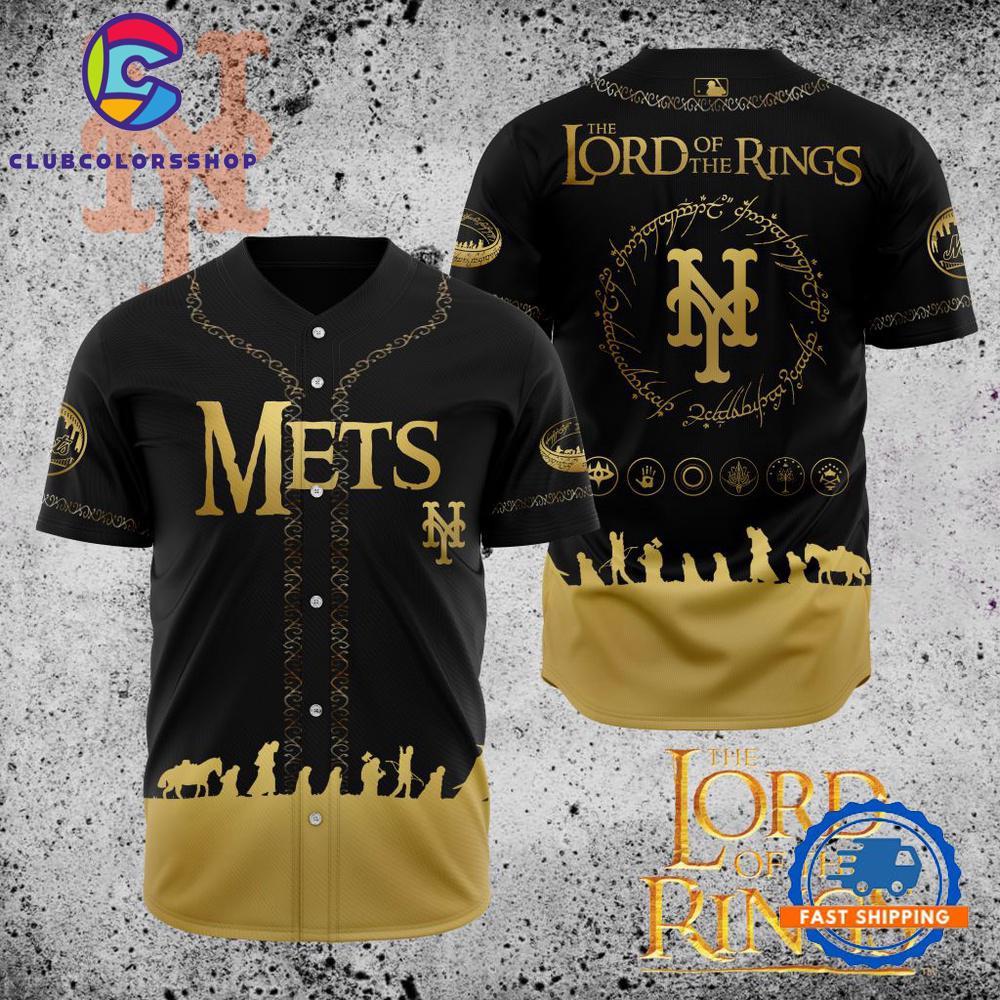 MLB New York Mets The Lord Of The Rings Baseball Jersey