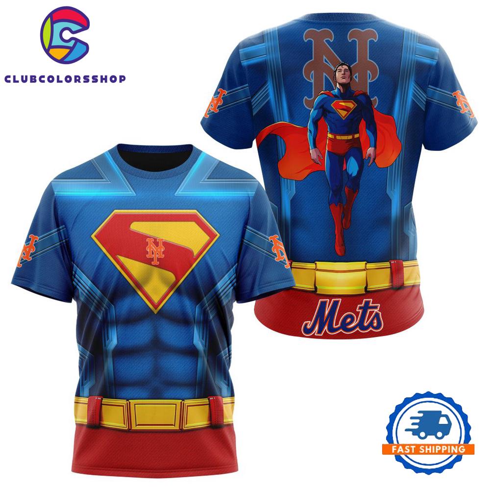 MLB New York Mets x Superman Design T Shirt, Hoodie, Sweatshirt