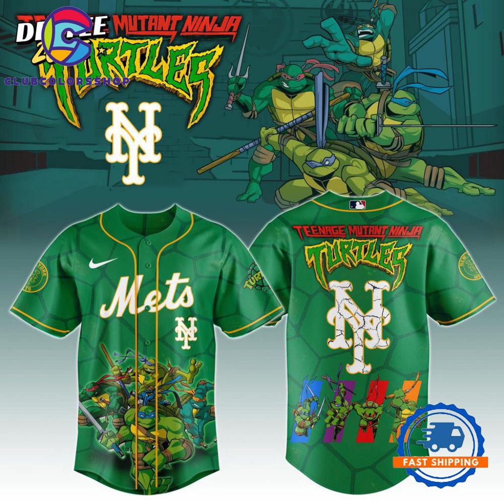 MLB New York Mets x Teenage Mutant Ninja Turtles Baseball Jersey