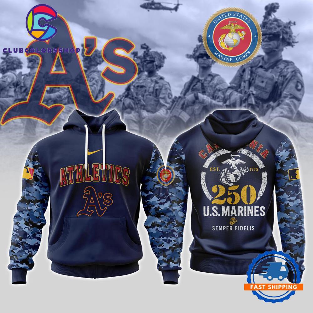 MLB Oakland Athletics USMC 250th Birthday Design T Shirt, Hoodie, Sweatshirt MLB Oakland Athletics USMC 250th Birthday Design T Shirt, Hoodie, Sweatshirt