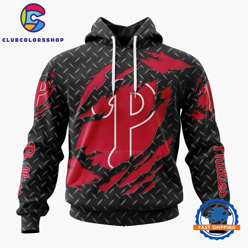 MLB Philadelphia Phillies Special Black Metal Design Hoodie, TShirt, Sweatshirt