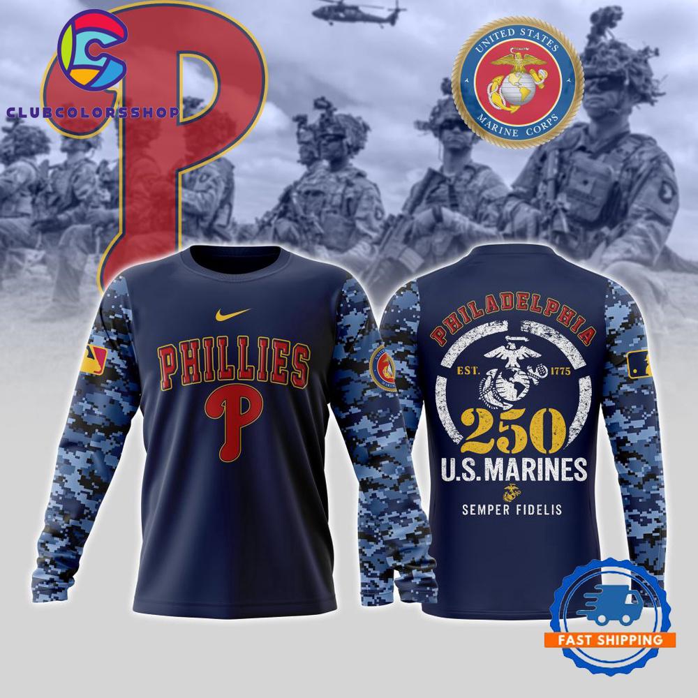 MLB Philadelphia Phillies USMC 250th Birthday Design T Shirt, Hoodie, Sweatshirt MLB Philadelphia Phillies USMC 250th Birthday Design T Shirt, Hoodie, Sweatshirt
