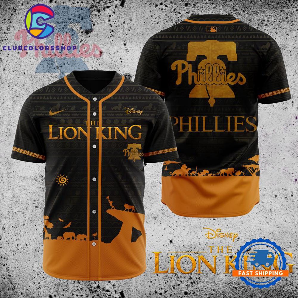MLB Philadelphia Phillies x The Lion King Baseball Jersey