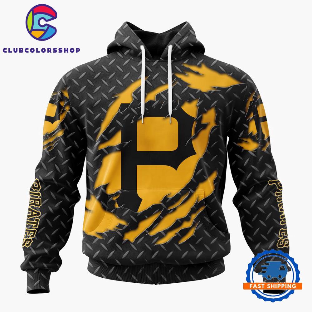 MLB Pittsburgh Pirates Special Black Metal Design Hoodie, TShirt, Sweatshirt