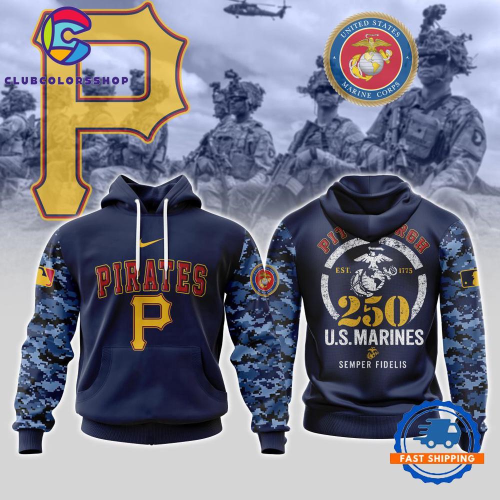 MLB Pittsburgh Pirates USMC 250th Birthday Design T Shirt, Hoodie, Sweatshirt MLB Pittsburgh Pirates USMC 250th Birthday Design T Shirt, Hoodie, Sweatshirt