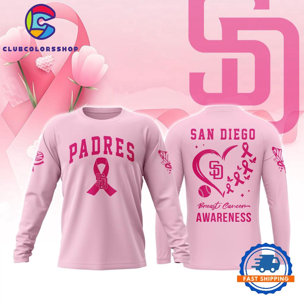 MLB San Diego Padres Special Pink Breast Cancer Awareness Design T Shirt, Hoodie, Long Sleeve Shirt MLB San Diego Padres Special Pink Breast Cancer Awareness Design T Shirt, Hoodie, Long Sleeve Shirt