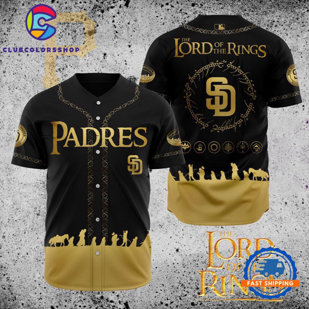 MLB San Diego Padres The Lord Of The Rings Baseball Jersey