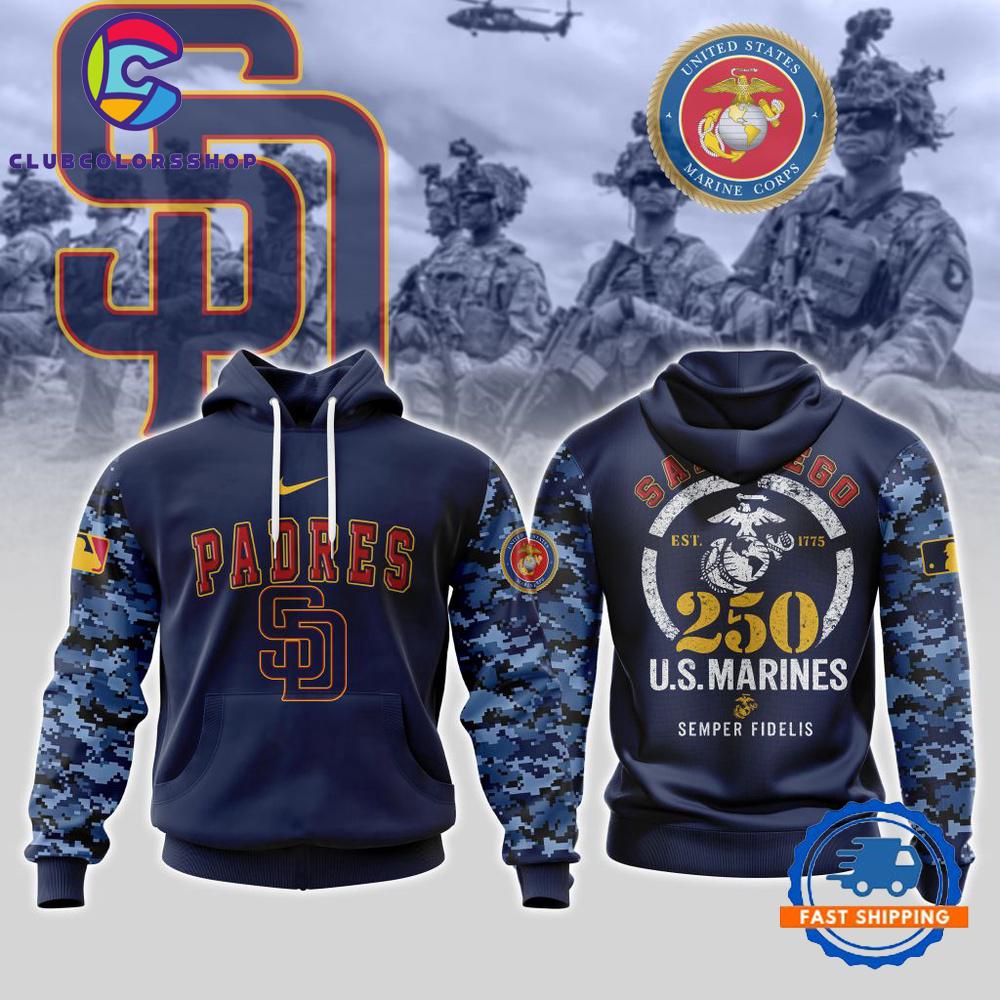 MLB San Diego Padres USMC 250th Birthday Design T Shirt, Hoodie, Sweatshirt MLB San Diego Padres USMC 250th Birthday Design T Shirt, Hoodie, Sweatshirt