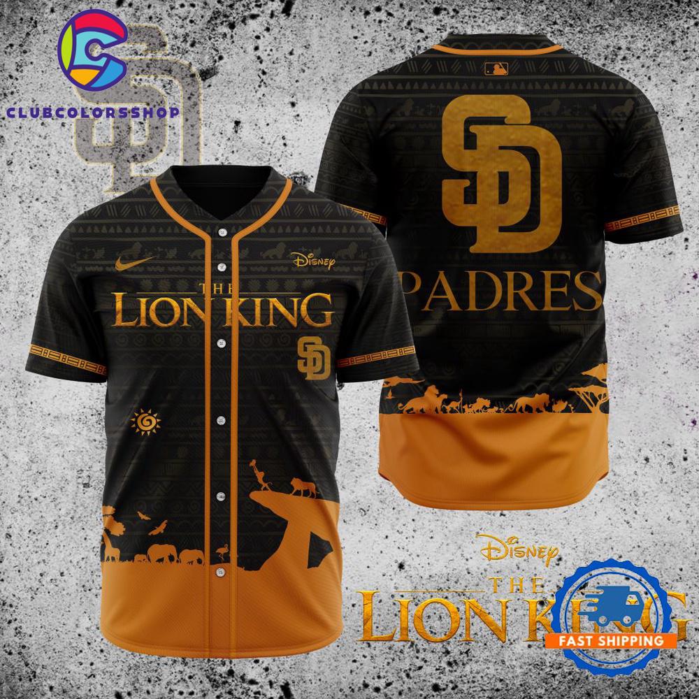 MLB San Diego Padres x The Lion King Baseball Jersey