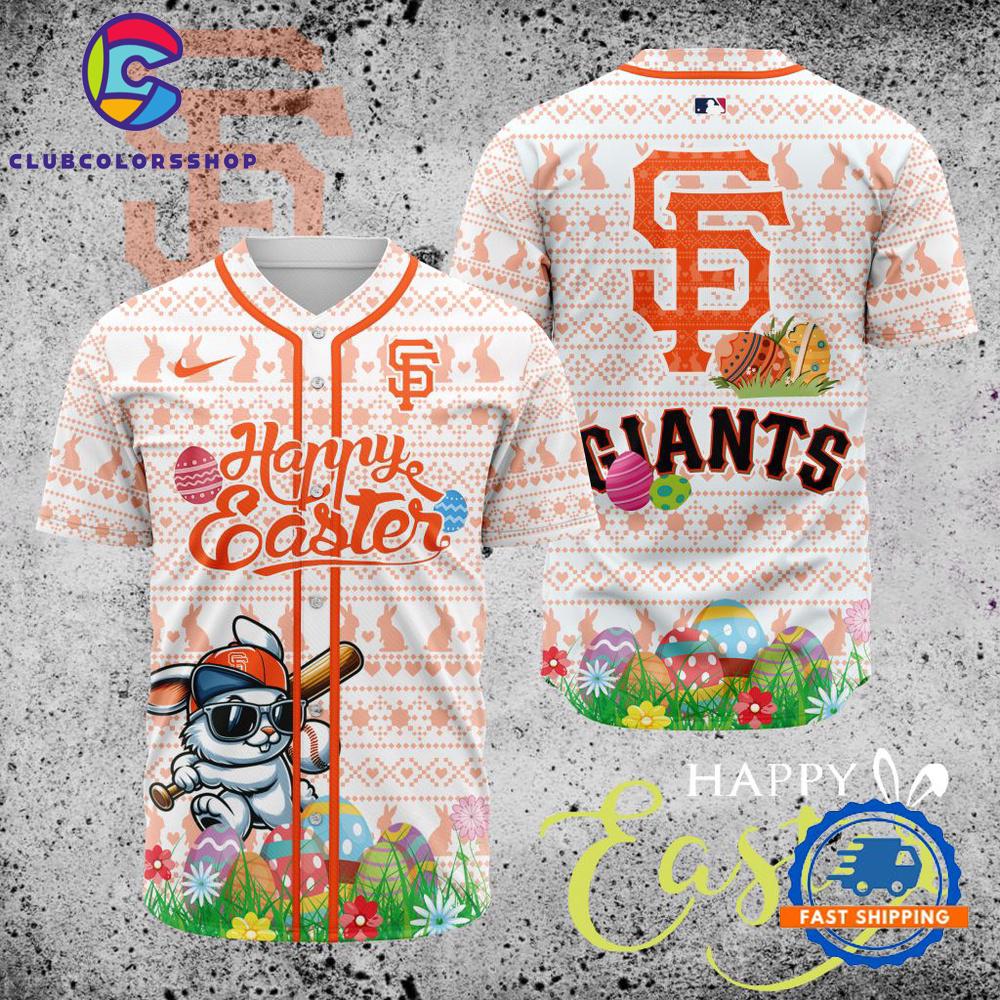 MLB San Francisco Giants Happy Easter Baseball Jersey