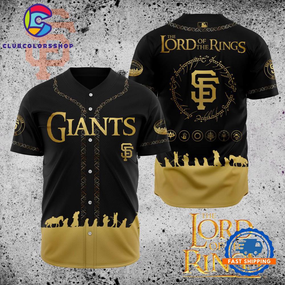 MLB San Francisco Giants The Lord Of The Rings Baseball Jersey