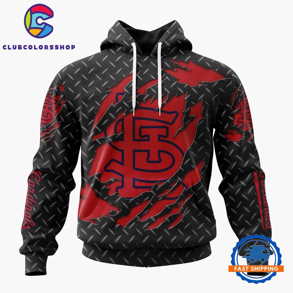 MLB St. Louis Cardinals Special Black Metal Design Hoodie, TShirt, Sweatshirt
