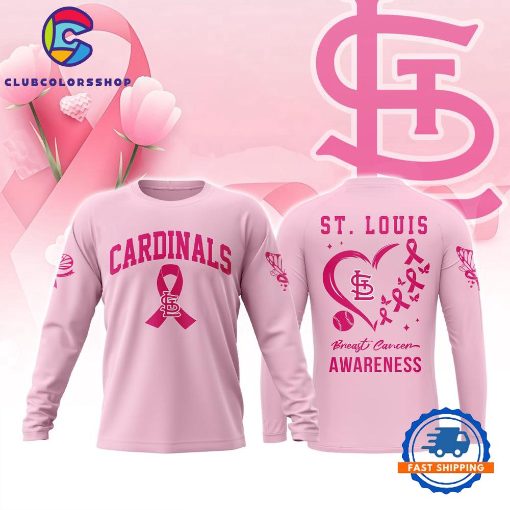 MLB St. Louis Cardinals Special Pink Breast Cancer Awareness Design T Shirt, Hoodie, Long Sleeve Shirt MLB St. Louis Cardinals Special Pink Breast Cancer Awareness Design T Shirt, Hoodie, Long Sleeve Shirt
