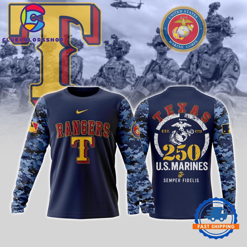 MLB Texas Rangers USMC 250th Birthday Design T Shirt, Hoodie, Sweatshirt MLB Texas Rangers USMC 250th Birthday Design T Shirt, Hoodie, Sweatshirt