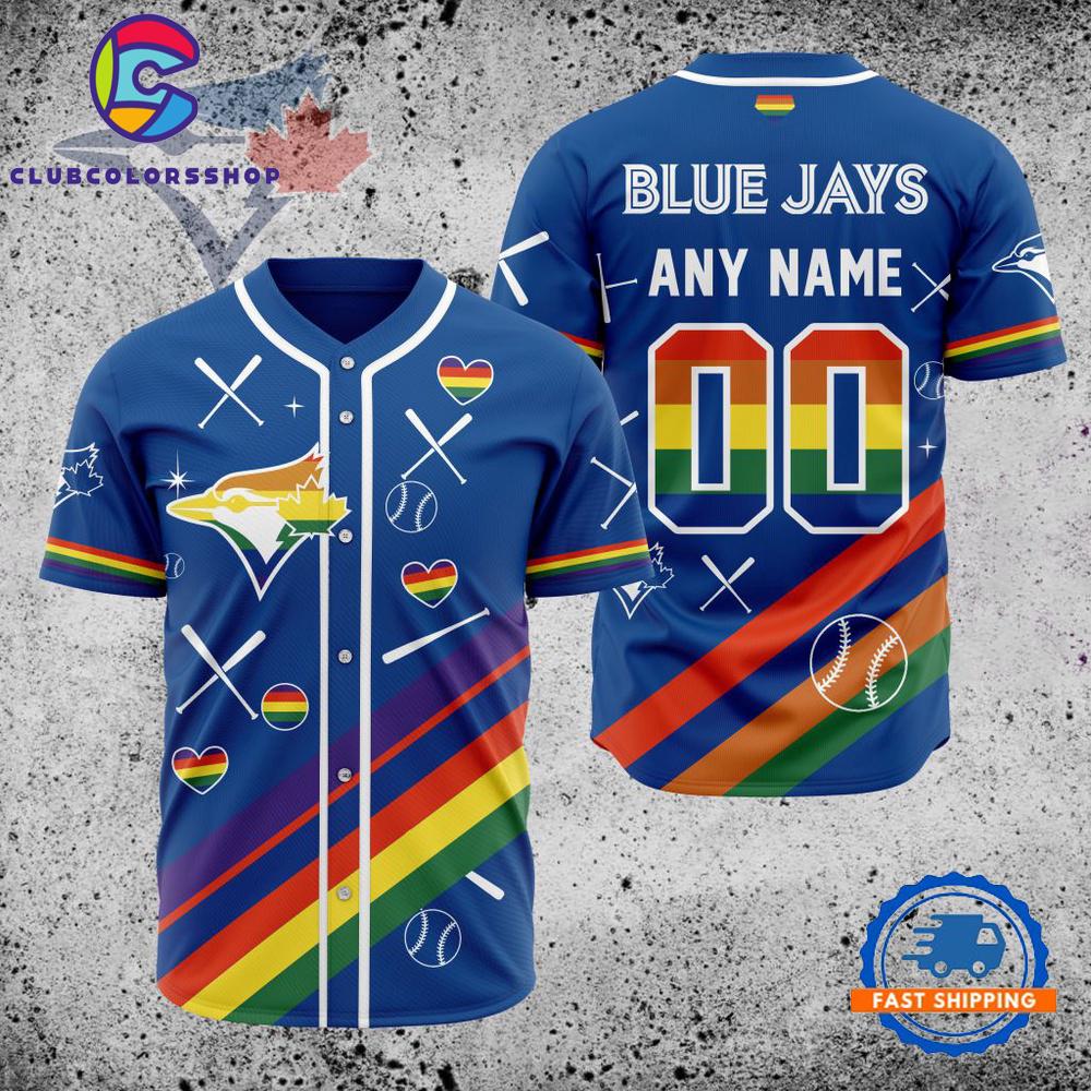 MLB Toronto Blue Jays Pride Heritage Baseball Jersey