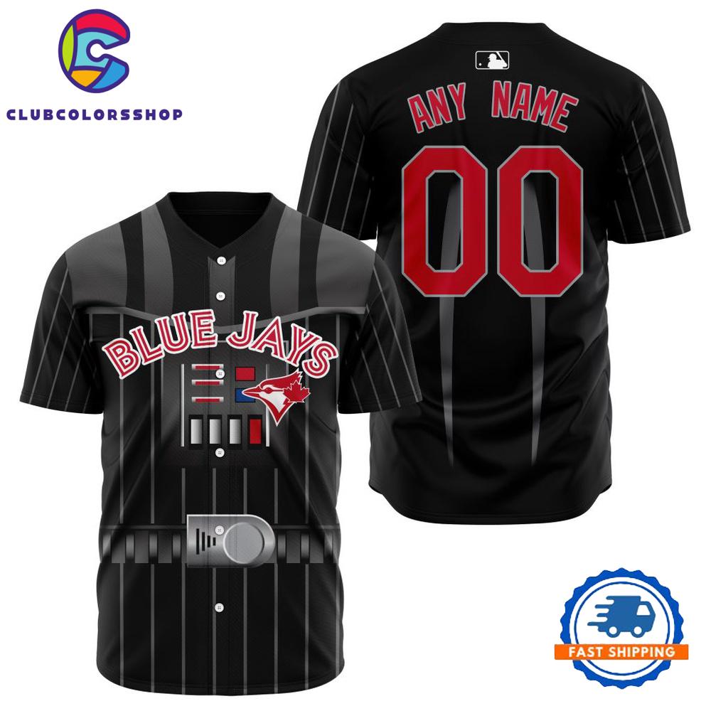 MLB Toronto Blue Jays Special Star Wars Darth Vader Design Jersey Shirt