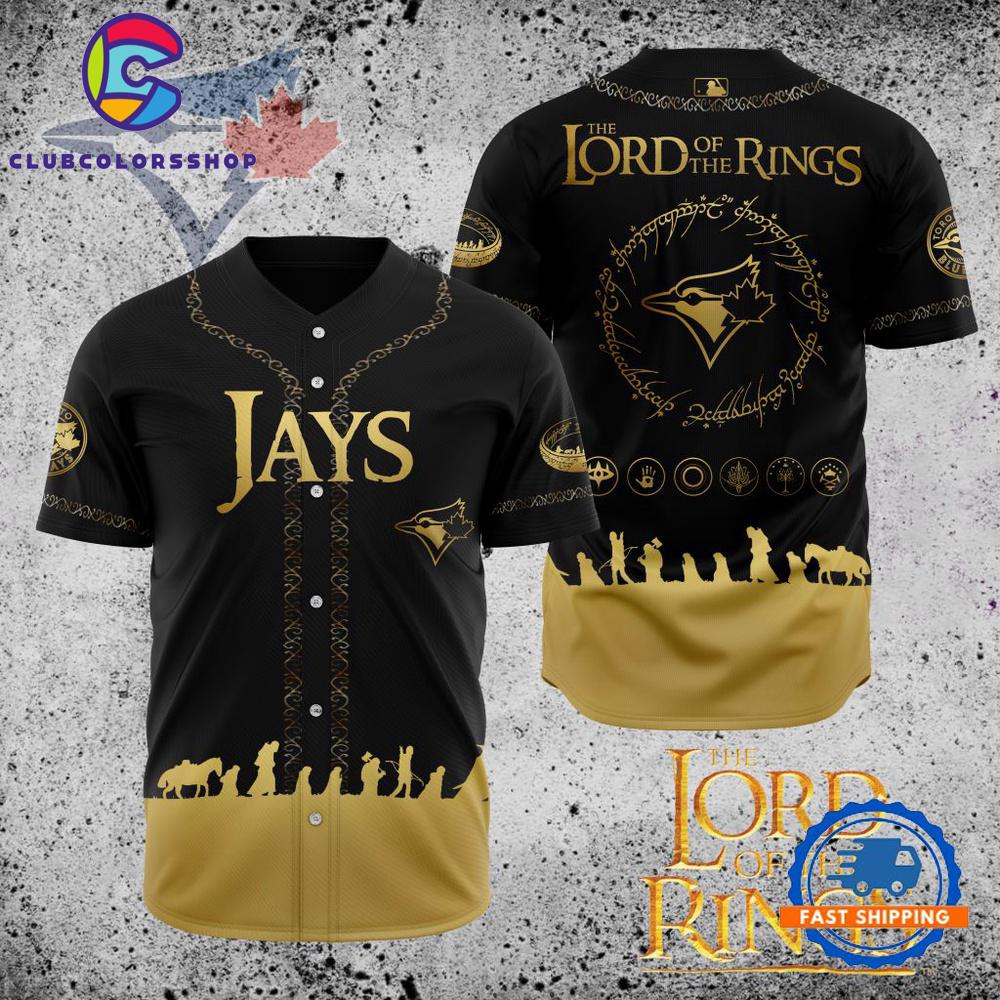 MLB Toronto Blue Jays The Lord Of The Rings Baseball Jersey