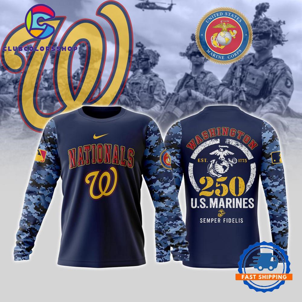 MLB Washington Nationals USMC 250th Birthday Design T Shirt, Hoodie, Sweatshirt MLB Washington Nationals USMC 250th Birthday Design T Shirt, Hoodie, Sweatshirt