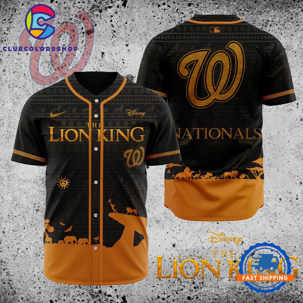 MLB Washington Nationals x The Lion King Baseball Jersey
