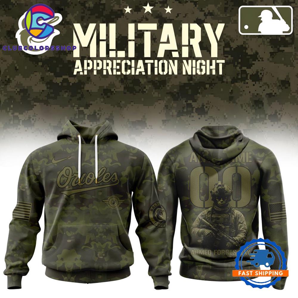 MLB Baltimore Orioles Military Appreciation Month T Shirt, Hoodie, Sweatshirt