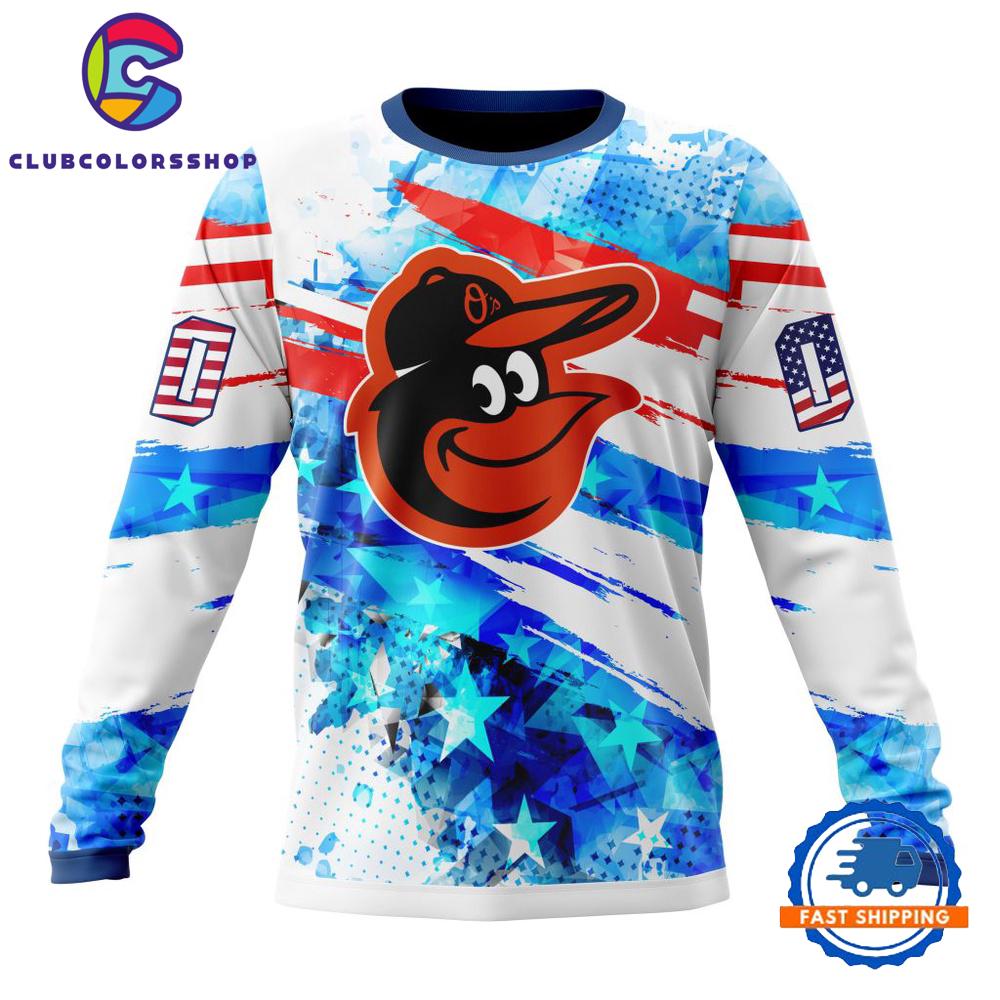 MLB Baltimore Orioles Special Independence Day 4th Of July Design Hoodie, T Shirt, Long Sleeve Shirt