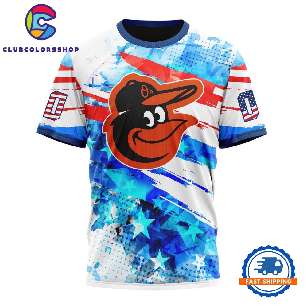 MLB Baltimore Orioles Special Independence Day 4th Of July Design Hoodie, T Shirt, Long Sleeve Shirt