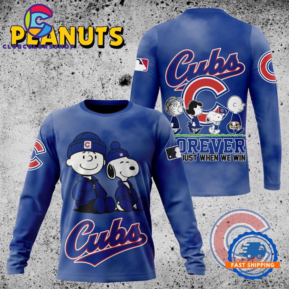 MLB Chicago Cubs Peanuts 75th Anniversary TShirt, Sweatshirt, Hoodie MLB Chicago Cubs Peanuts 75th Anniversary TShirt, Sweatshirt, Hoodie