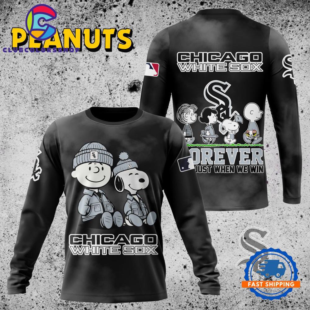 MLB Chicago White Sox Peanuts 75th Anniversary TShirt, Sweatshirt, Hoodie MLB Chicago White Sox Peanuts 75th Anniversary TShirt, Sweatshirt, Hoodie