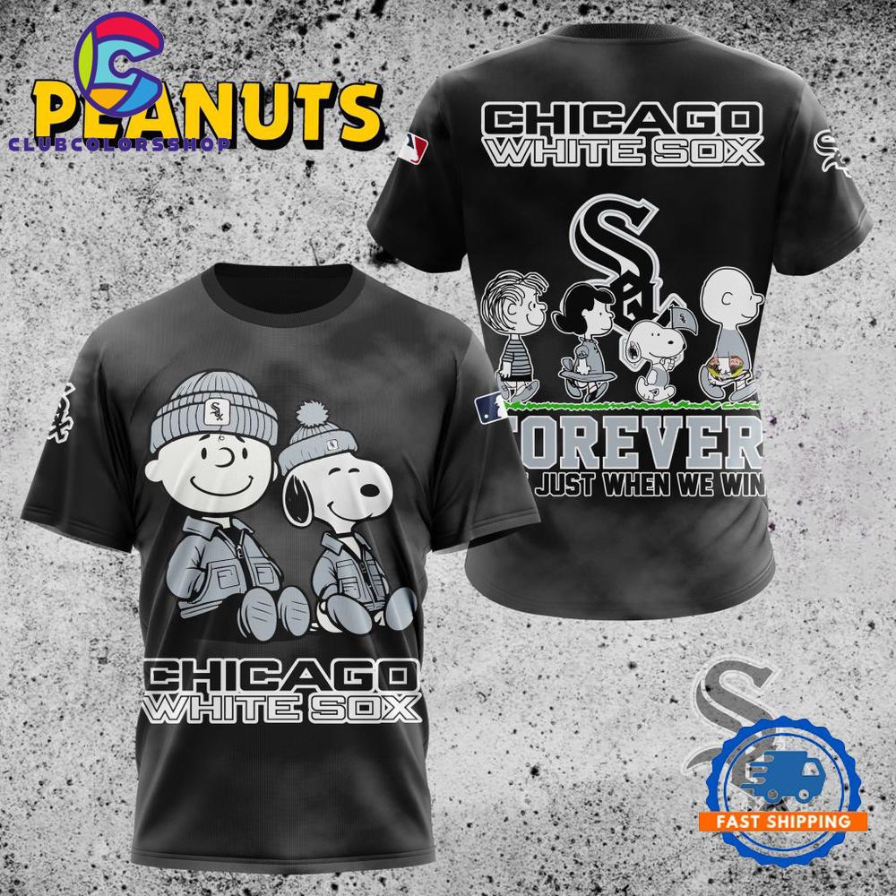 MLB Chicago White Sox Peanuts 75th Anniversary TShirt, Sweatshirt, Hoodie