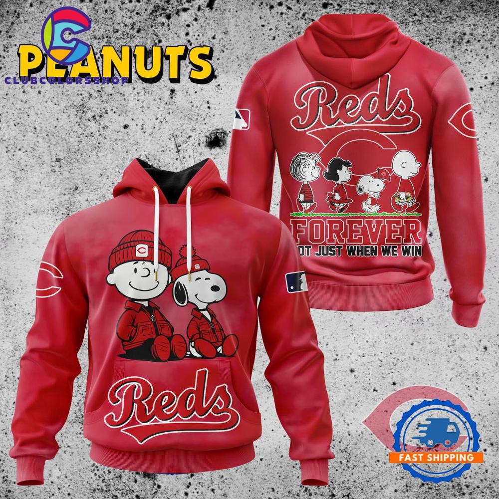 MLB Cincinnati Reds Peanuts 75th Anniversary TShirt, Sweatshirt, Hoodie MLB Cincinnati Reds Peanuts 75th Anniversary TShirt, Sweatshirt, Hoodie