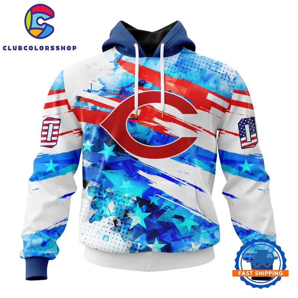 MLB Cincinnati Reds Special Independence Day 4th Of July Design Hoodie, T Shirt, Long Sleeve Shirt