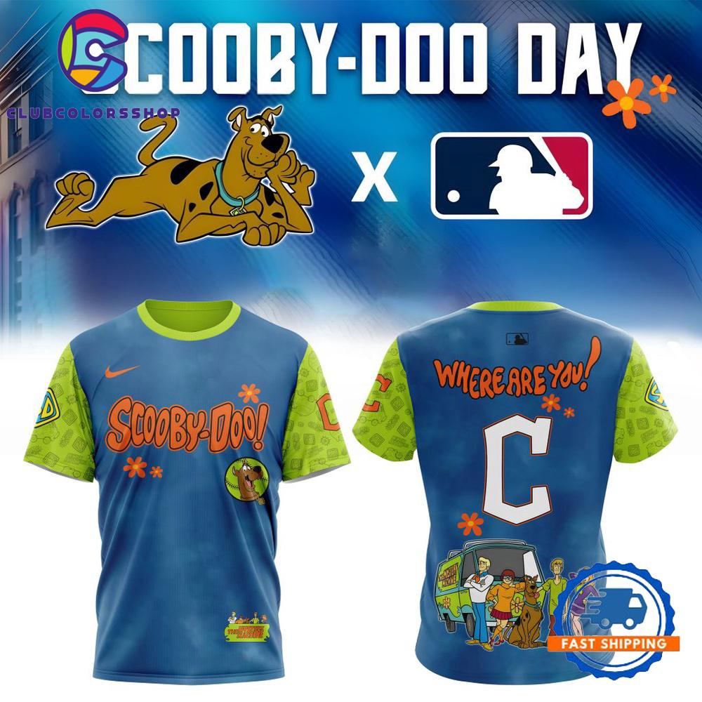 MLB Cleveland Guardians x Scooby-Doo T Shirt, Hoodie, Sweatshirt