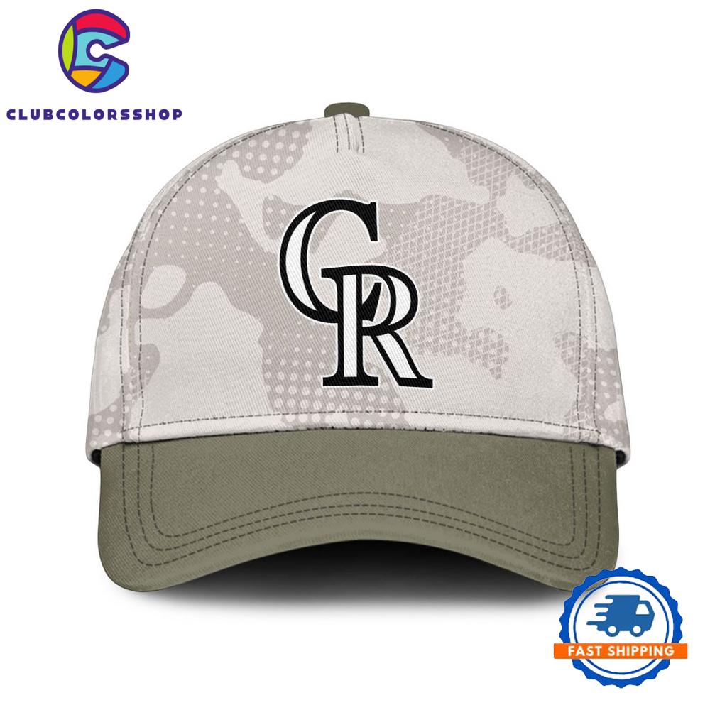 MLB Colorado Rockies Special Armed Forces Day Classic Cap