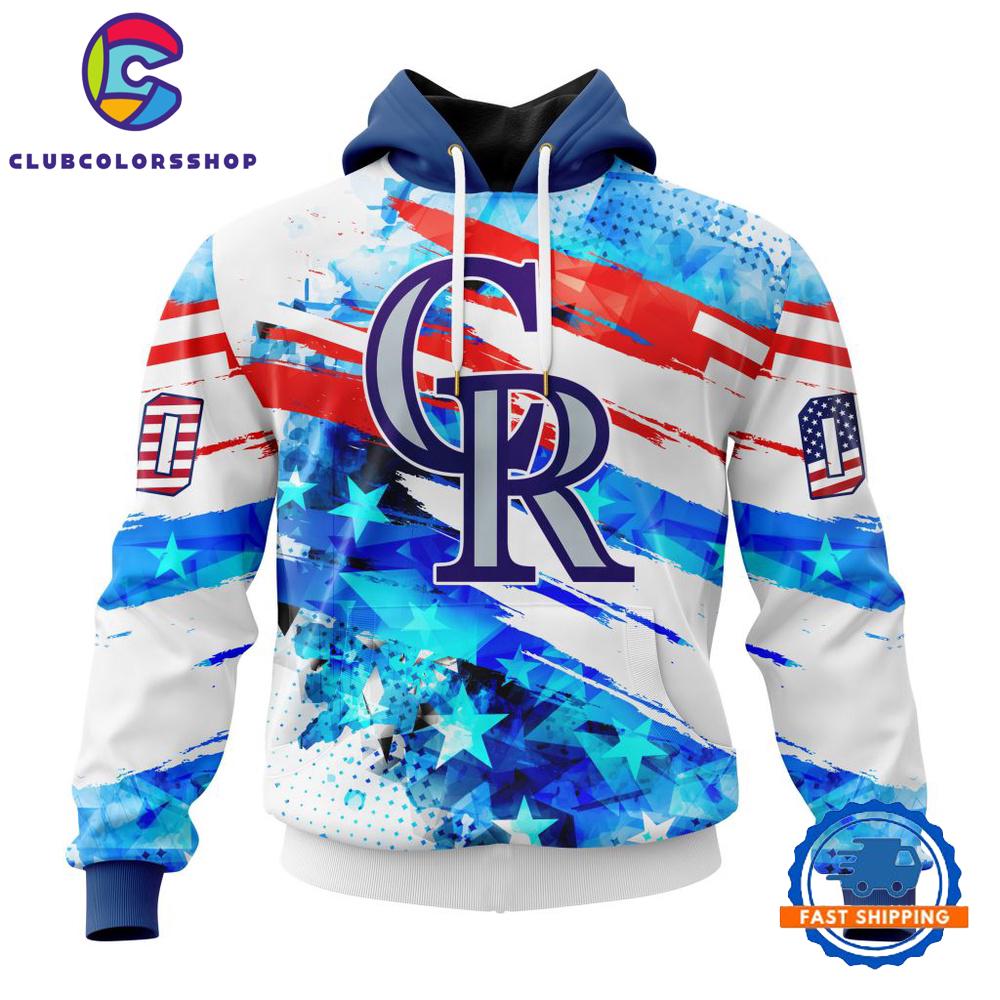 MLB Colorado Rockies Special Independence Day 4th Of July Design Hoodie, T Shirt, Long Sleeve Shirt