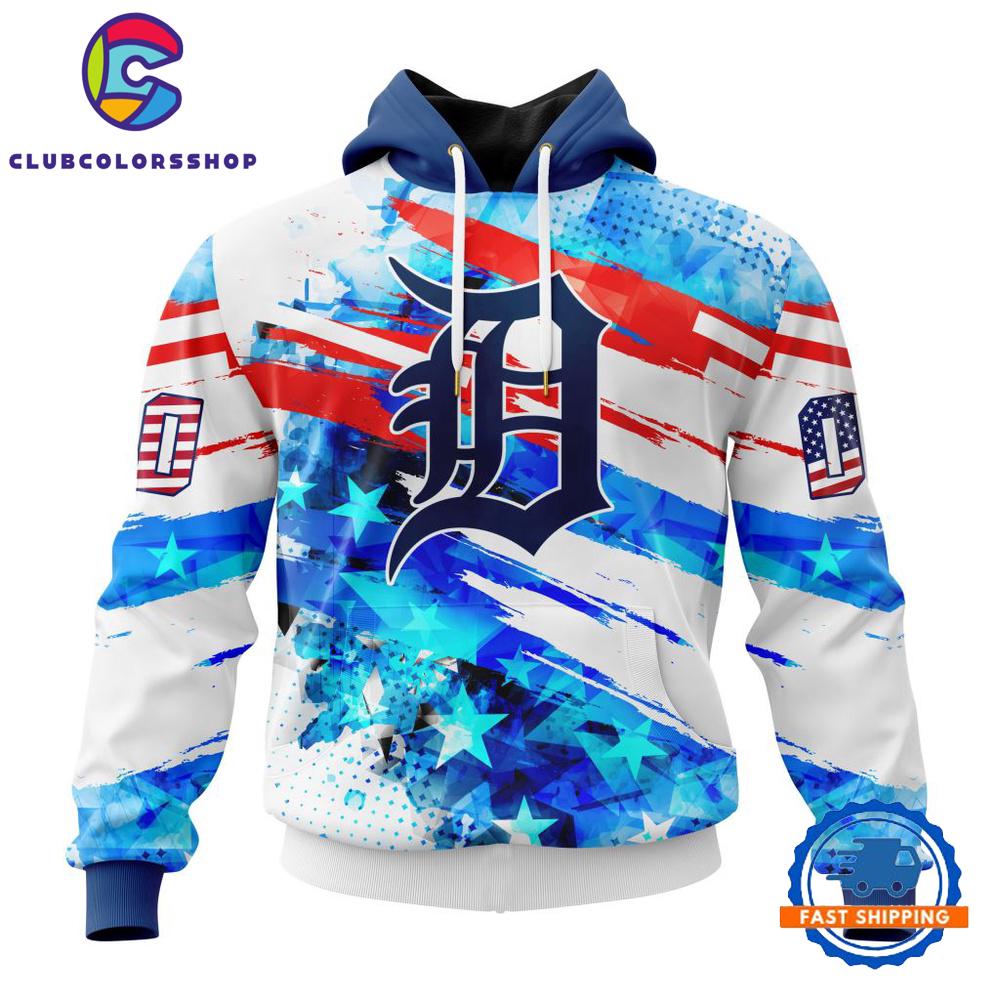 MLB Detroit Tigers Special Independence Day 4th Of July Design Hoodie, T Shirt, Long Sleeve Shirt