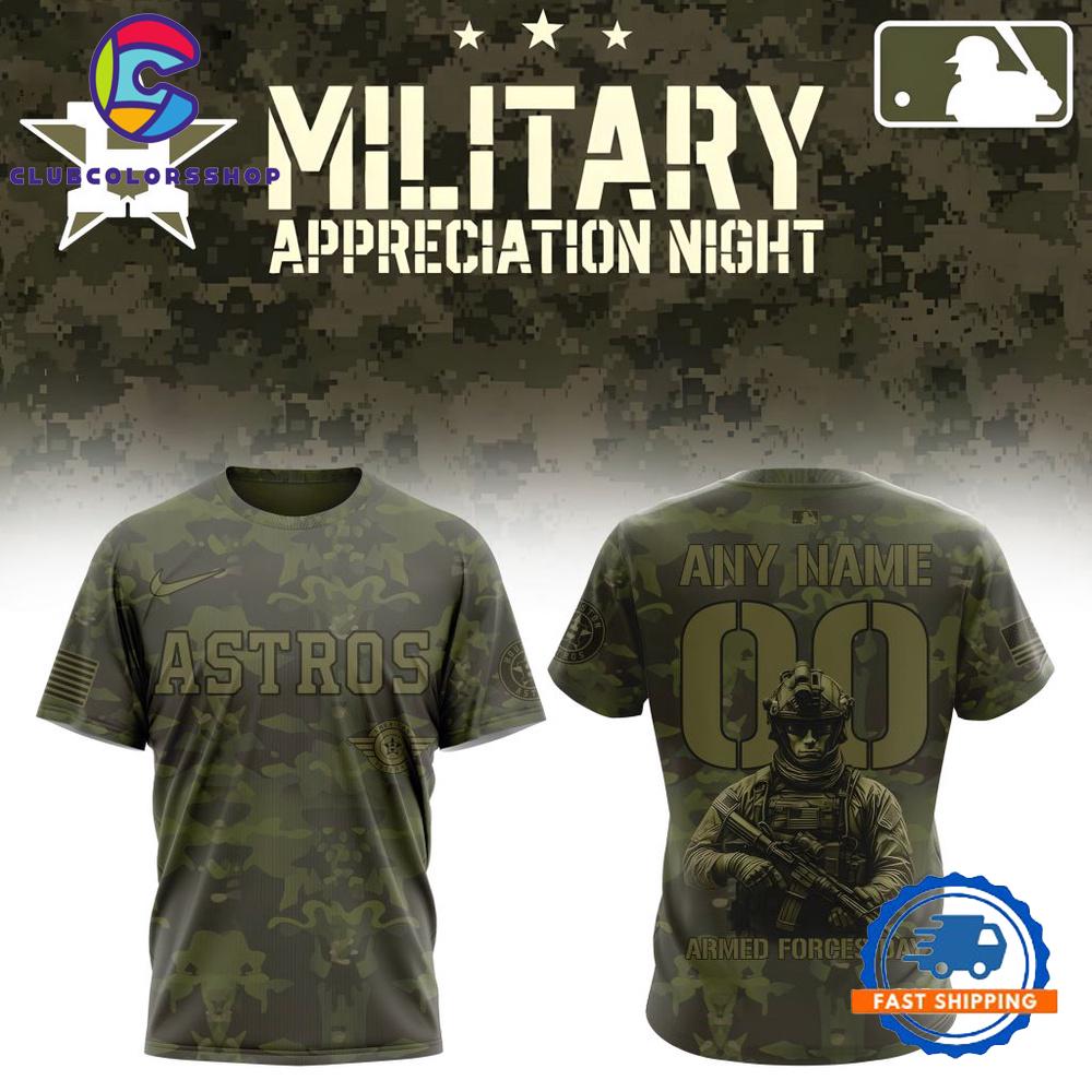 MLB Houston Astros Military Appreciation Month T Shirt, Hoodie, Sweatshirt