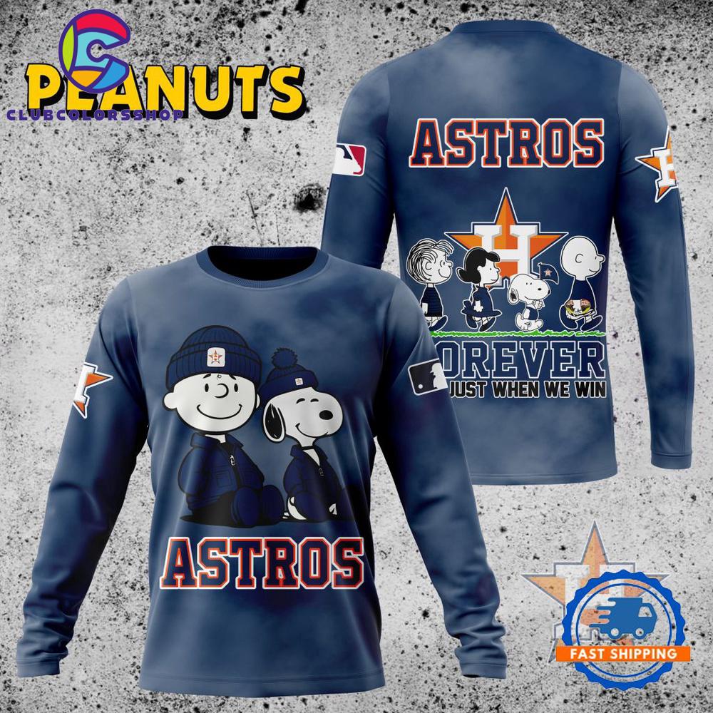 MLB Houston Astros Peanuts 75th Anniversary TShirt, Sweatshirt, Hoodie MLB Houston Astros Peanuts 75th Anniversary TShirt, Sweatshirt, Hoodie