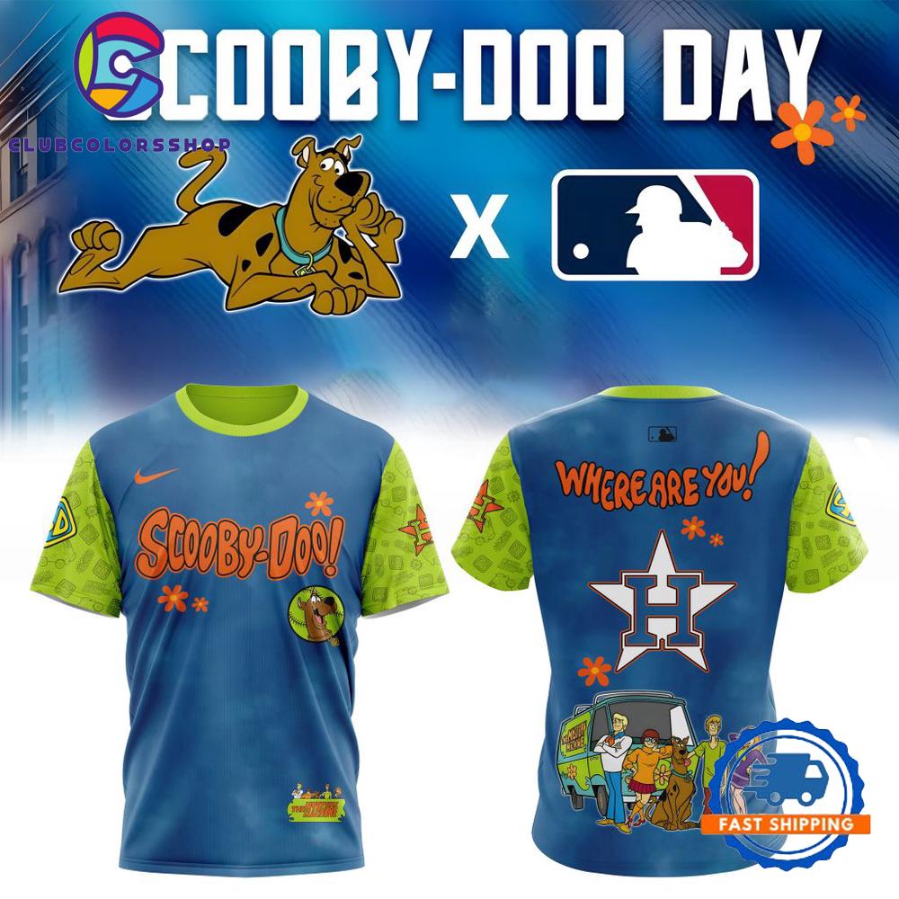 MLB Houston Astros x Scooby-Doo T Shirt, Hoodie, Sweatshirt