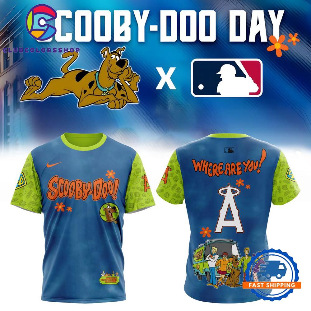 MLB Los Angeles Angels x Scooby-Doo T Shirt, Hoodie, Sweatshirt