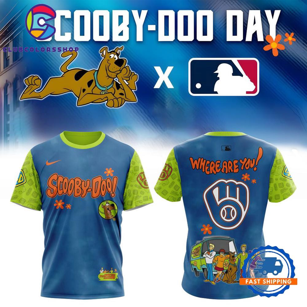 MLB Milwaukee Brewers x Scooby-Doo T Shirt, Hoodie, Sweatshirt
