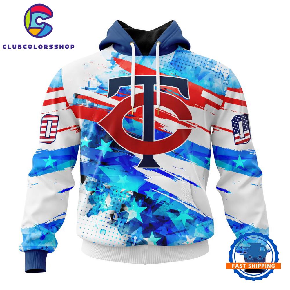 MLB Minnesota Twins Special Independence Day 4th Of July Design Hoodie, T Shirt, Long Sleeve Shirt