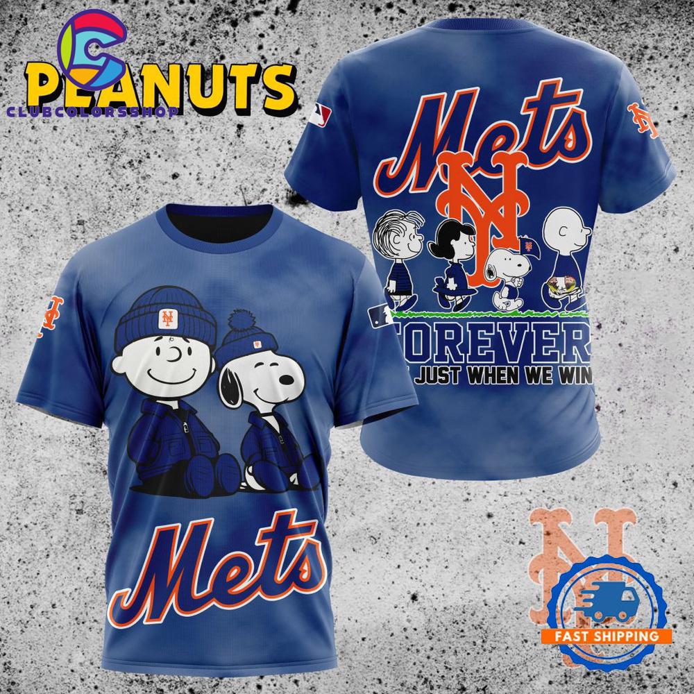 MLB New York Mets Peanuts 75th Anniversary TShirt, Sweatshirt, Hoodie